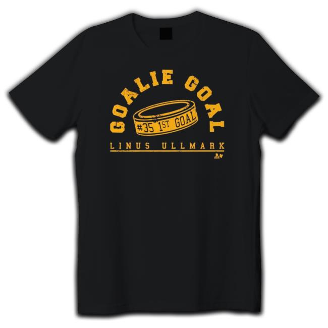 Linus Ullmark Goalie Goal shirt