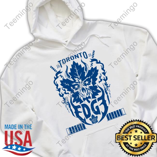 WWE Smackdown Edge 2023 Toronto Maple Leafs Collaboration White T Shirt  X-Large