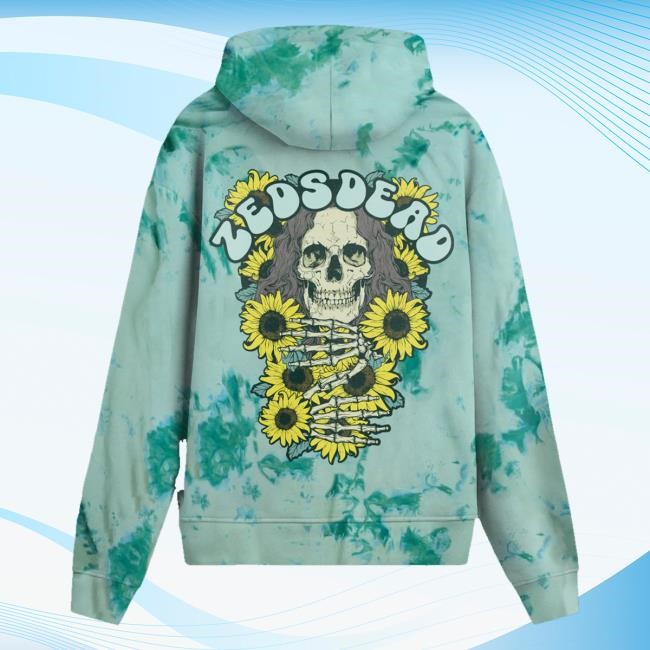 Zeds Dead Official Shop Zeds Dead Rizing V3 Premium Tie Dye Pullover Sweaters